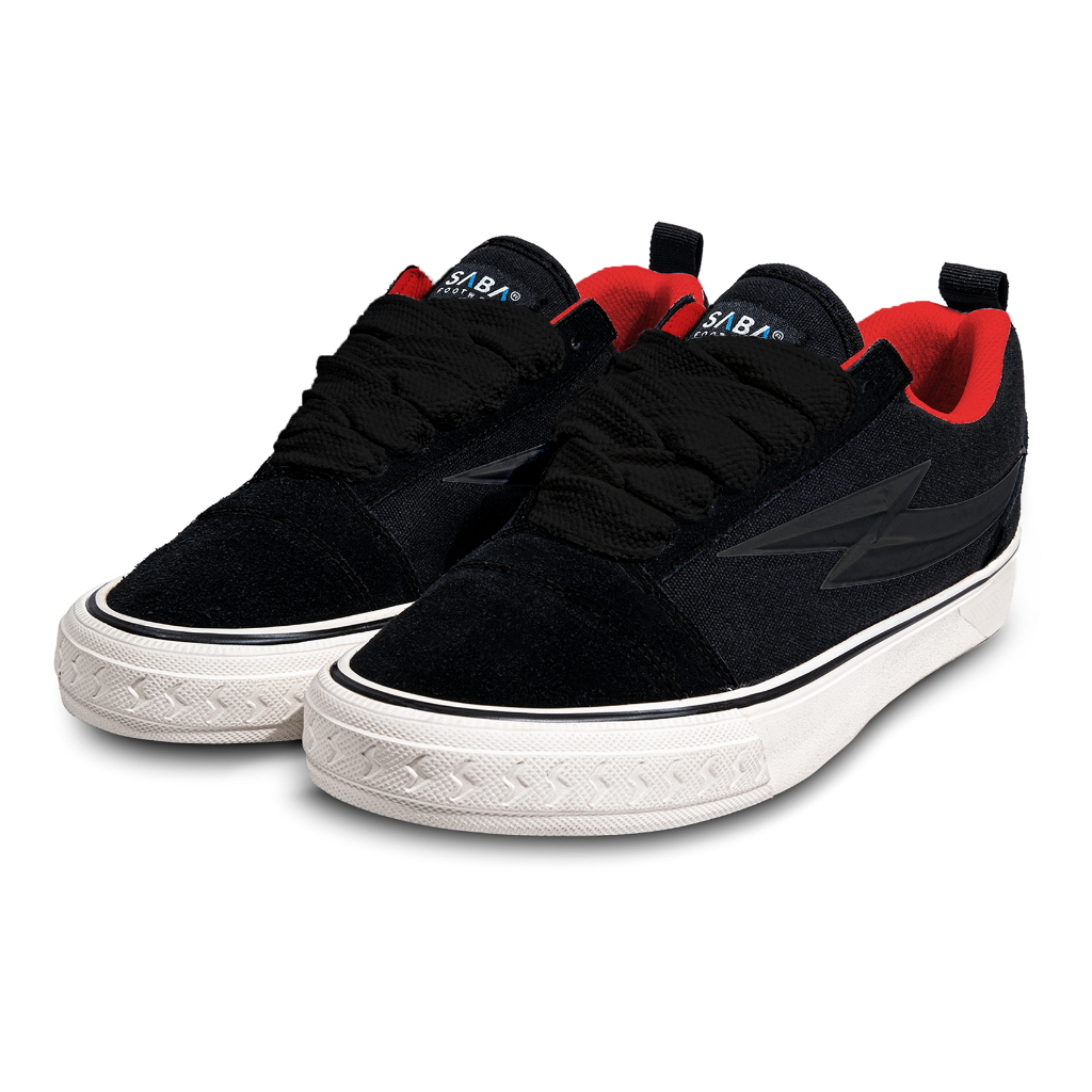 SABA Men's Sneakers Light Black RedZenix - Casual Sneakers for Men and ...