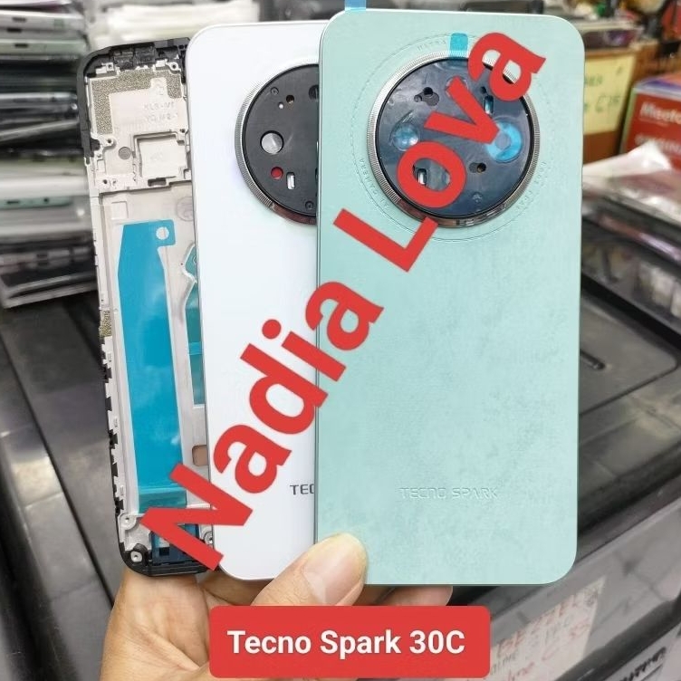 Fullset Casing Fullset Tecno Spark 30C Backdoor + Bezel + Frame ...