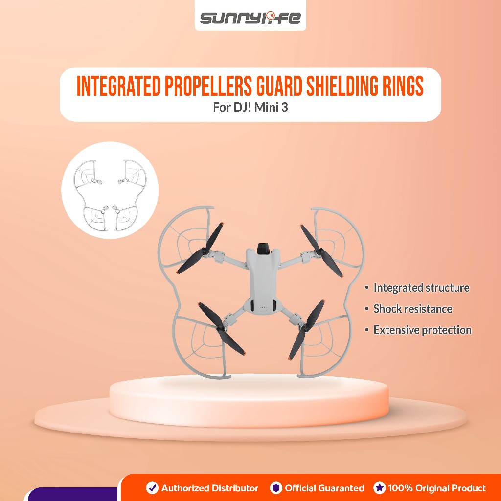 Sunnylife Integrated Propellers Guard Shielding Rings For DJI Mini 3 ...