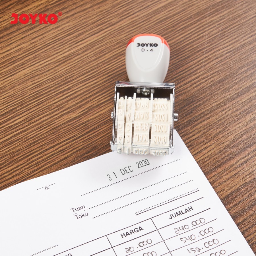 (1 Pcs) JOYKO D-4 Date Month Year Stamp / Date Month Year Stamp (4 mm ...