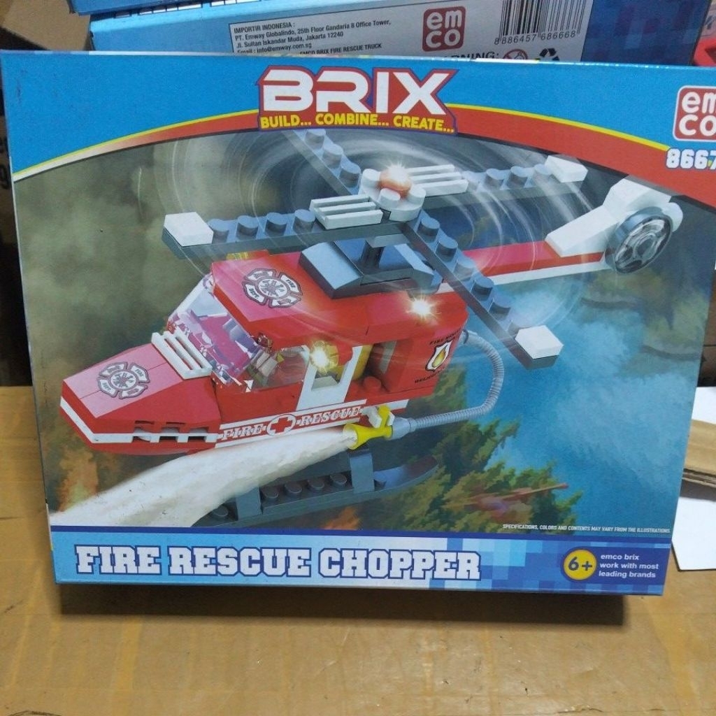 Emco Brix Fire Rescue Truck built combine create 8666 | Shopee Philippines
