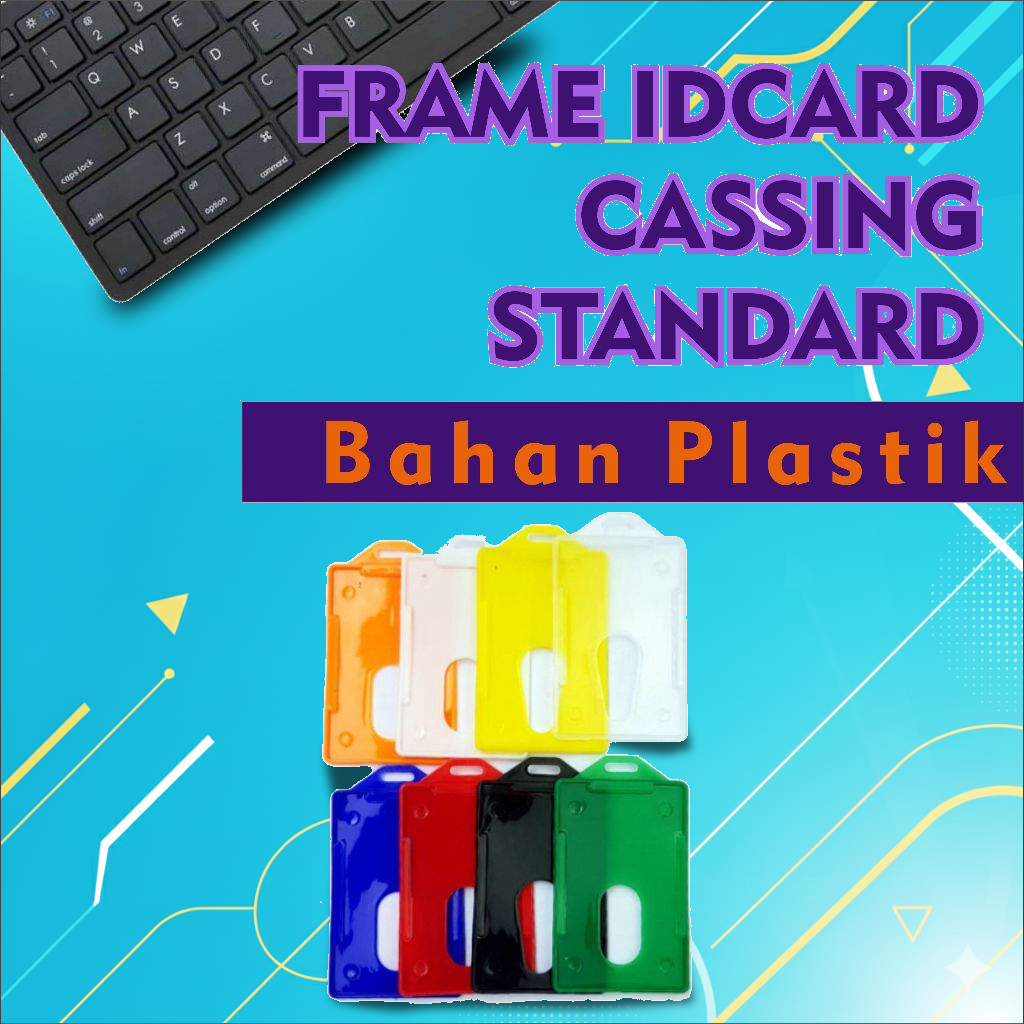 STANDARD PLASTIC FRAME idcard casing id card frame id card case id card ...