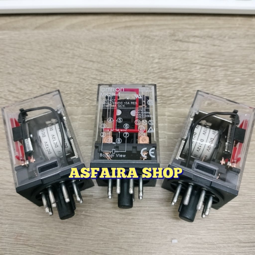 OMRON MK2P 12VDC RELAY + SOCKET | Shopee Philippines