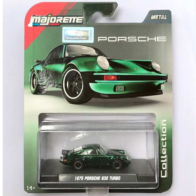 Majorette Porsche Premium Cars colección Ride Cool Metal Escala 1:64 7,5 cm – Coches con Partes móviles y Licencia Oficial Porsche – Recibes 1 Coche Aleatorio de 6 Modelos (8502100002