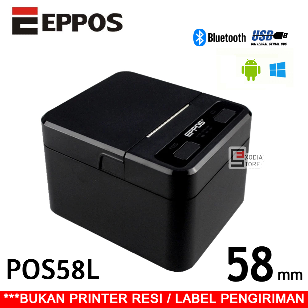 Thermal Printer Bluetooth USB EPPOS PLUS POS58L 58mm & POS80L 80mm ...