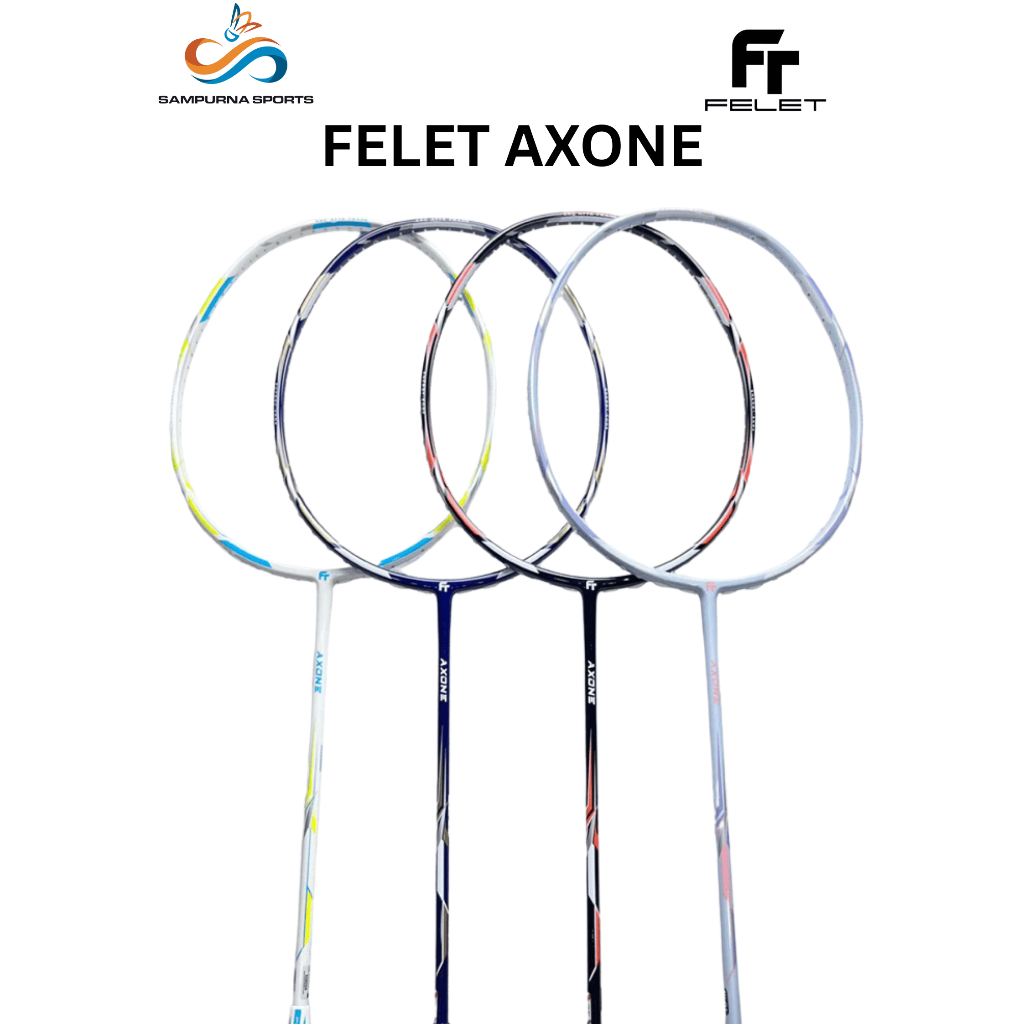 RACKET FELET AXONE 33lbs ORIGINAL BADMINTON | Shopee Philippines