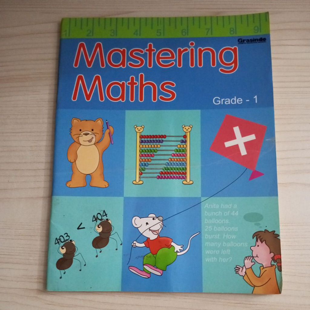 MASTERING MATHS GRADE 1 Book | Shopee Philippines