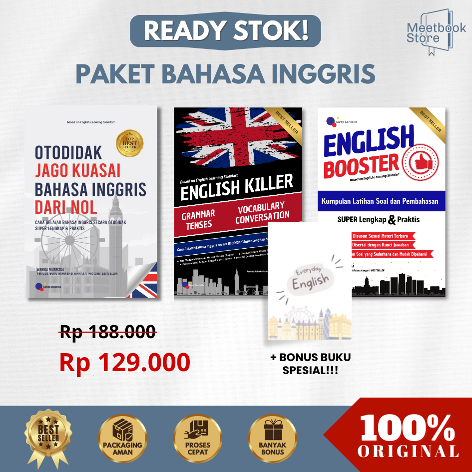 Bestselling 4-Book English Package (English Dictionary + English Killer ...