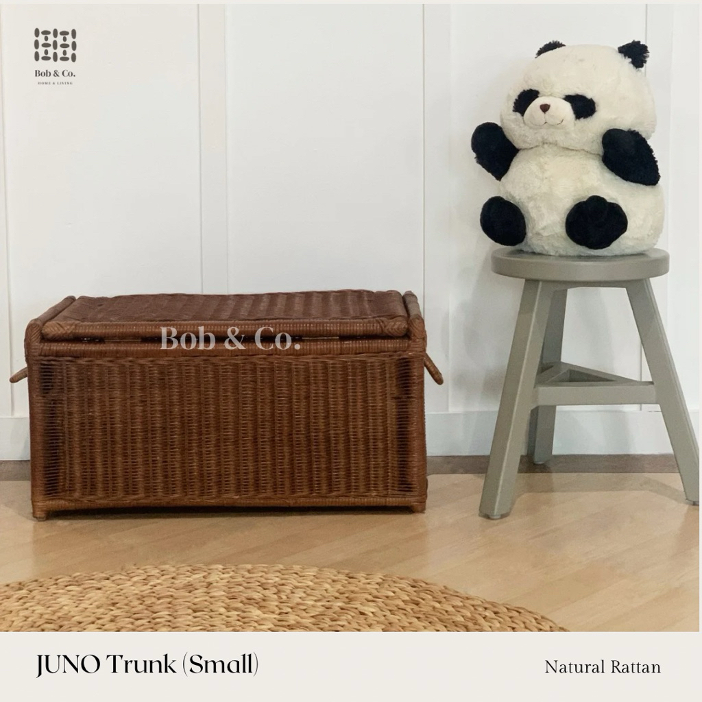 Rattan Storage Trunk Large Rattan Storage Box/ - JUNO Small | Shopee ...