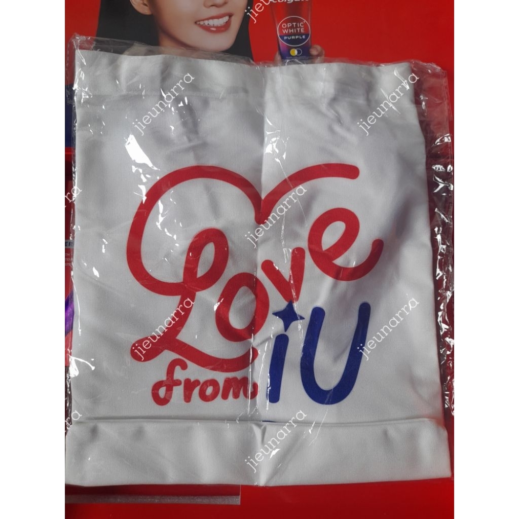 IU x Colgate Official Merchandise - Totebag | Shopee Philippines