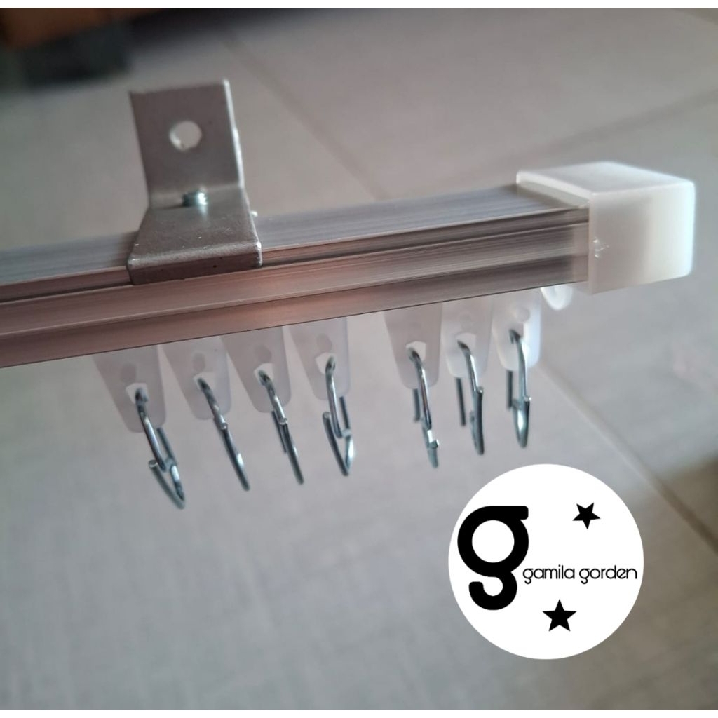 Aluminum rod, box rod, wheel rod, rail, full set, vitrase rod | Shopee ...