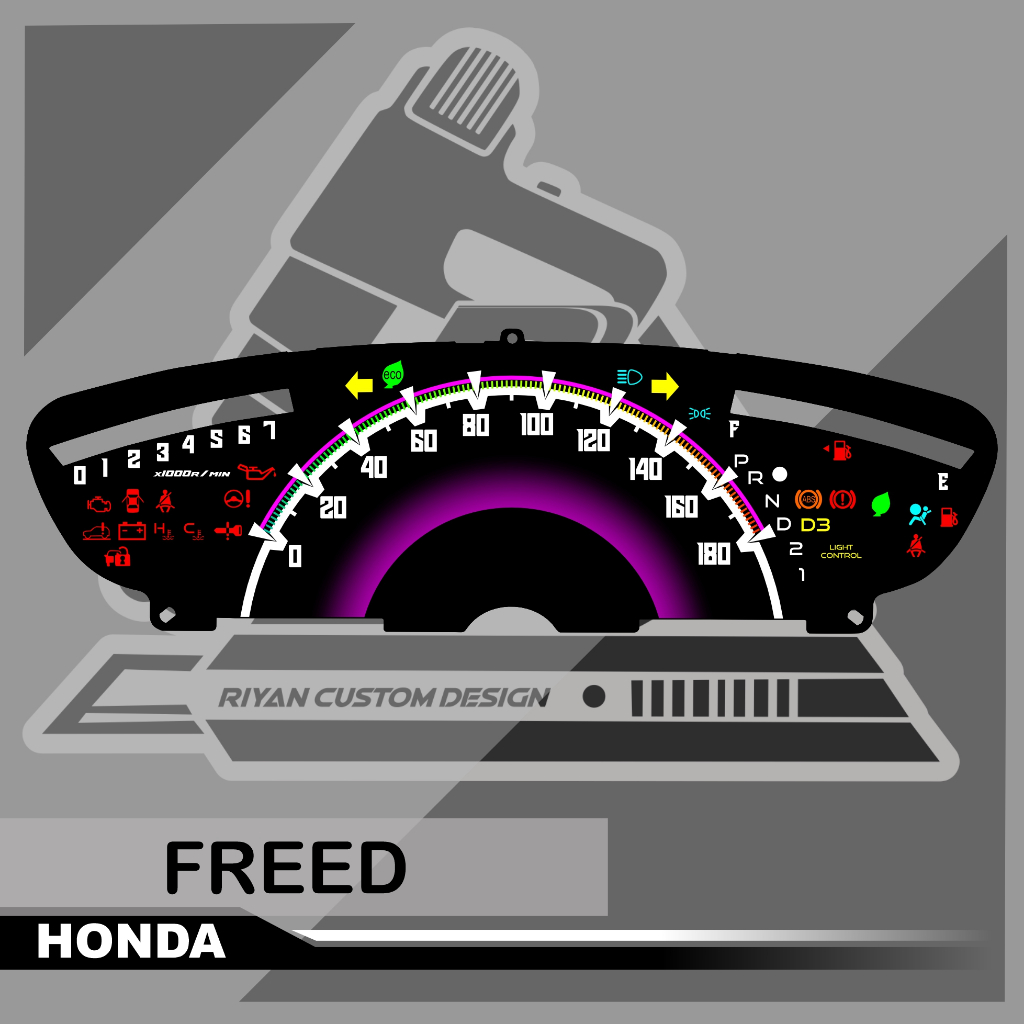 HONDA FREED CUSTOM SPEEDOMETER BOARD | Shopee Philippines