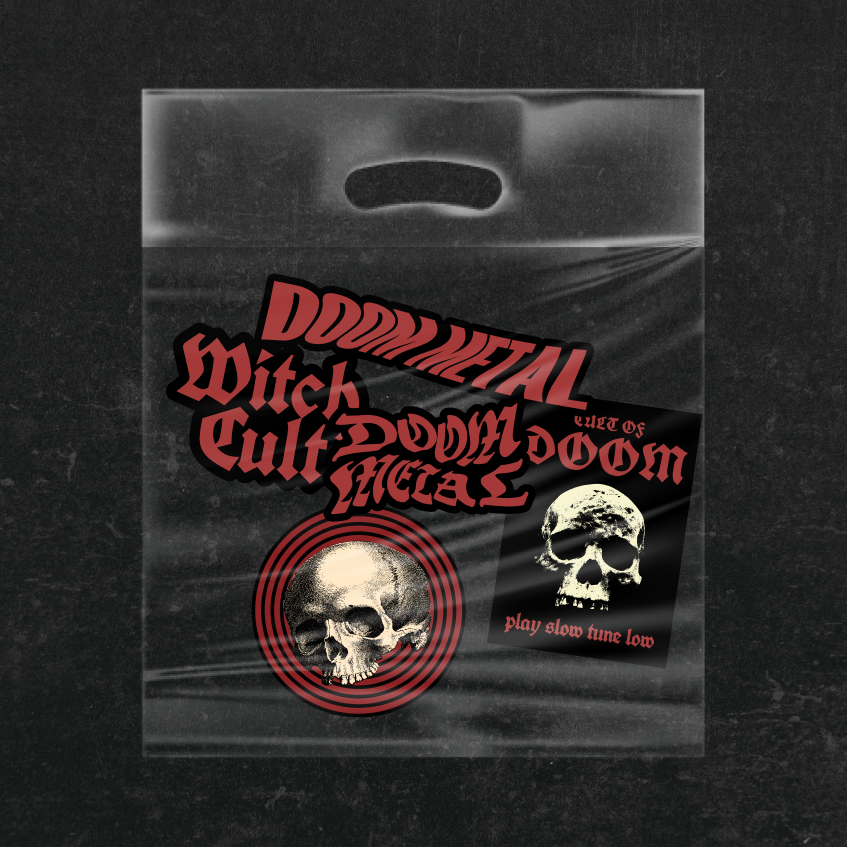 Doom Stoner Sludge Metal Vinyl Waterproof Band Sticker | Shopee Philippines