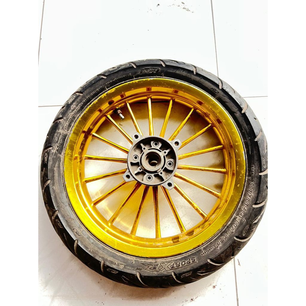 Pcx 150 rims Ring 14 spokes 18 (1 set front and rear) | Shopee Philippines