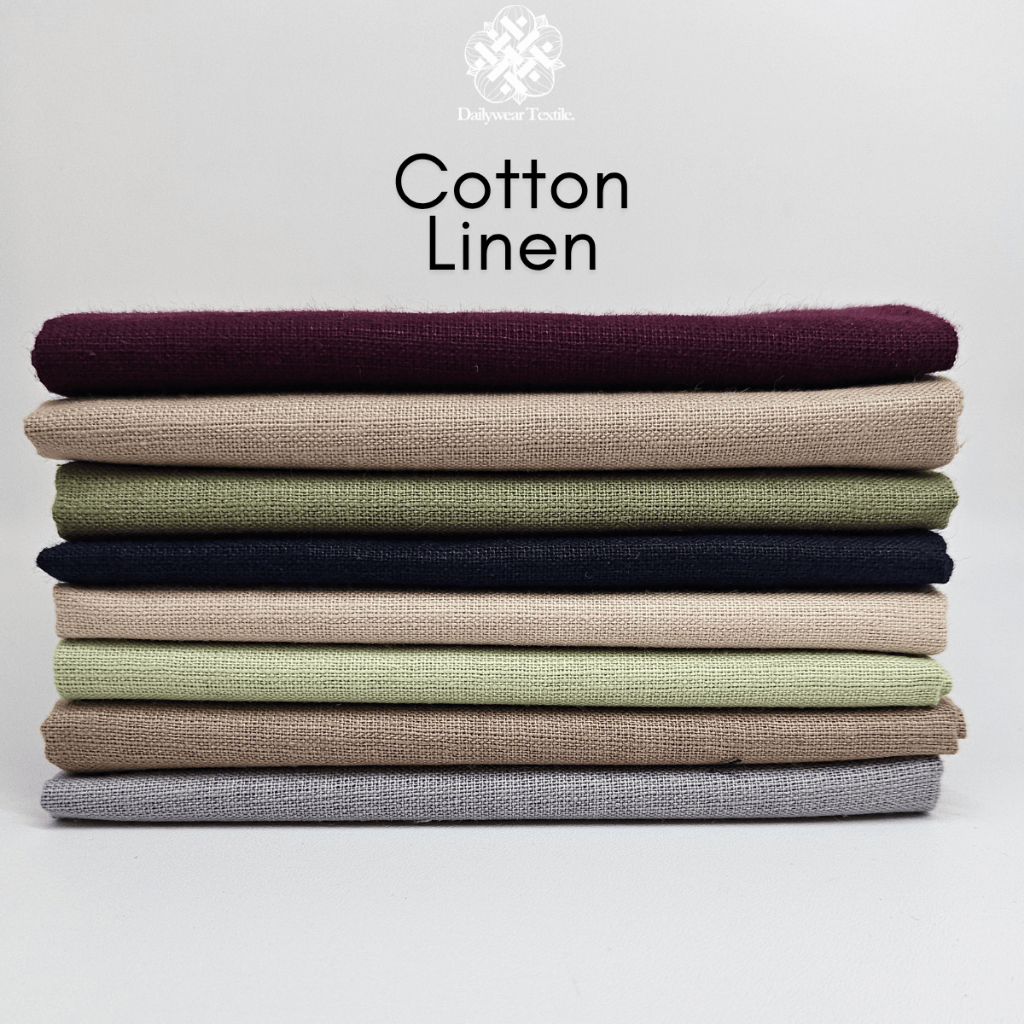 KATUN Cotton Linen fabric | Cotton Linen Material | Full Cotton Linen 0 ...