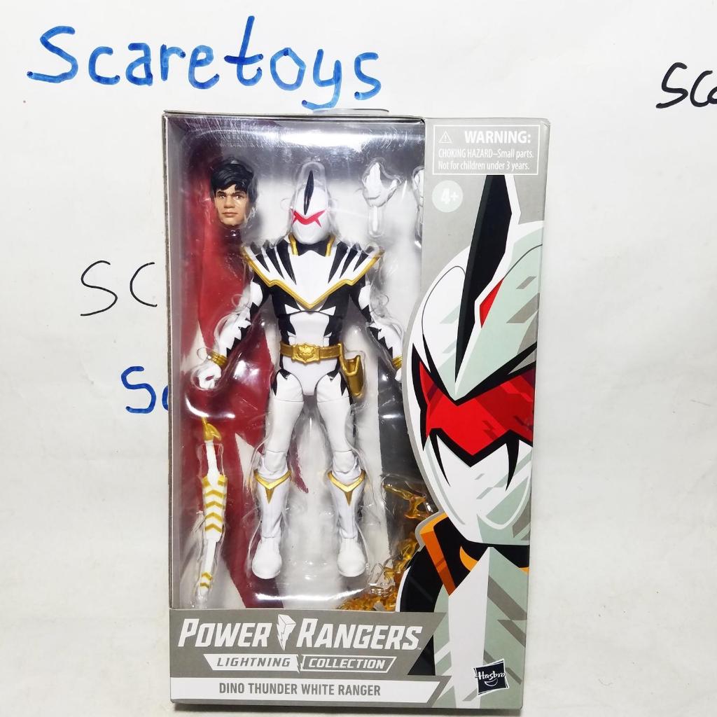 Lightning Collection Power Rangers Dino Thunder White Ranger Abare ...