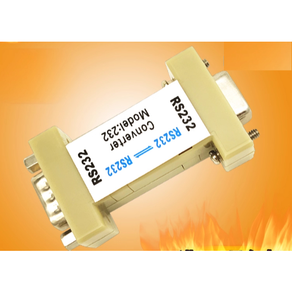 Passive RS232 to RS232 five-wire three-signal opto-isolator RS232 Male ...