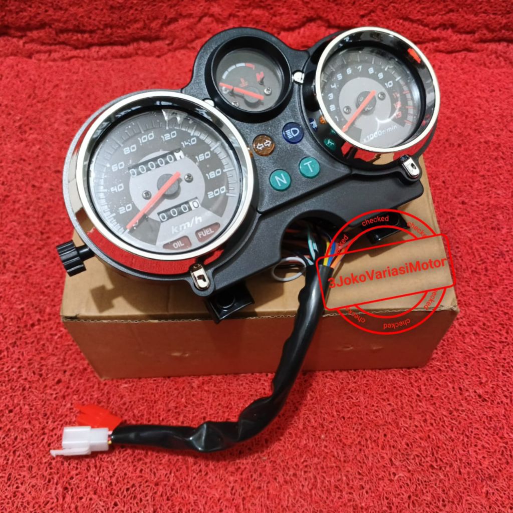 Ninja 150 speedometer/ Ninja 150 Chrome speedometer Ninja 150 ...