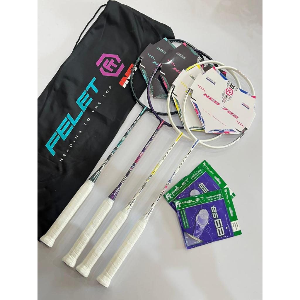 NEWEST ORIGINAL NEO 722 BADMINTON RACKET | Shopee Philippines