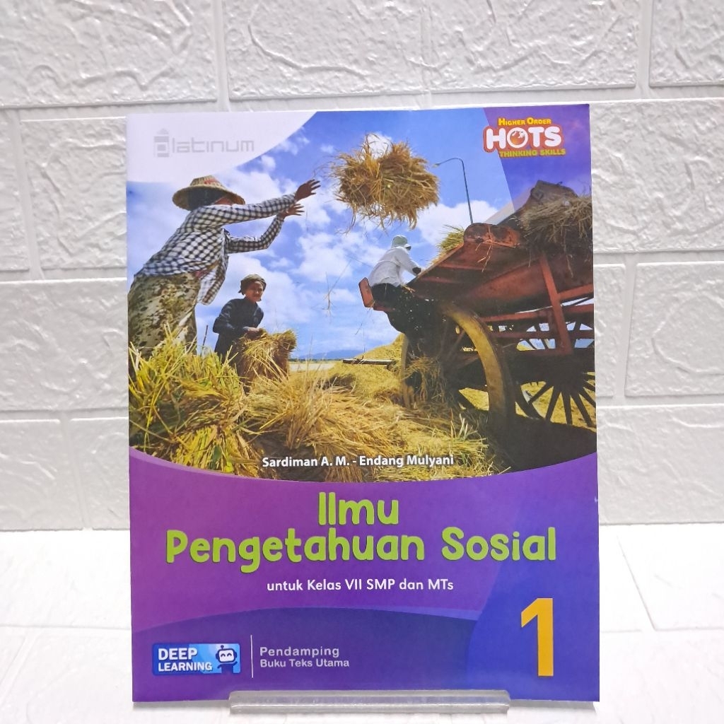 Social Studies book for junior high school 1 DL ORIGINAL (Three-pieces ...