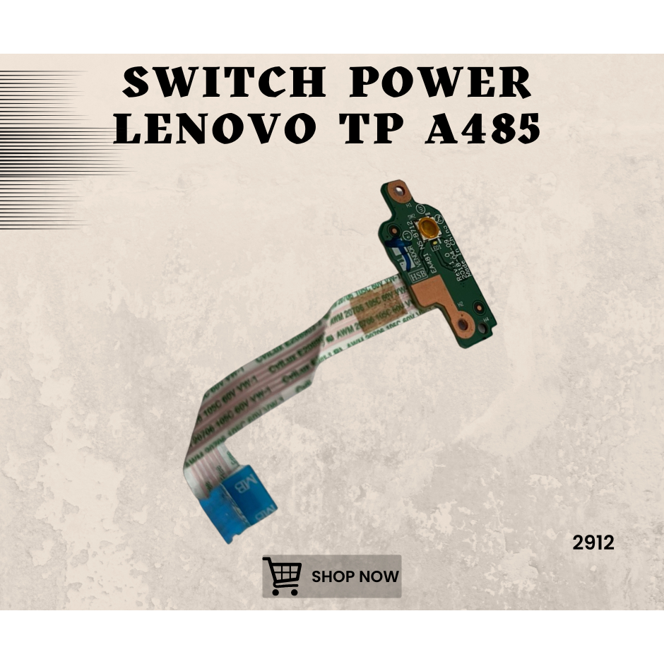 LENOVO LAPTOP POWER SWITCH THINKPAD A485 NORMAL SECOND ORIGINAL COPOTAN ...
