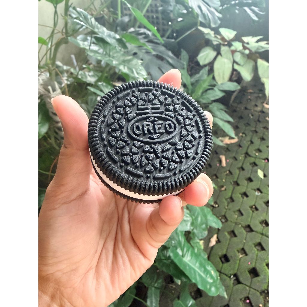 Oreo Container Diameter 5cm - 3D Printed - Cute Oreo-Shaped Storage ...