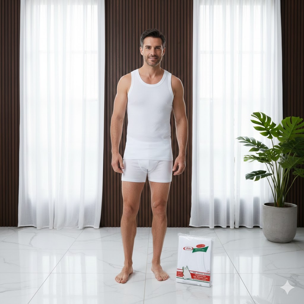KATUN [ Contents 1 Pcs ] Rider R 123B Men's Singlet White 32,34,36,38 ...