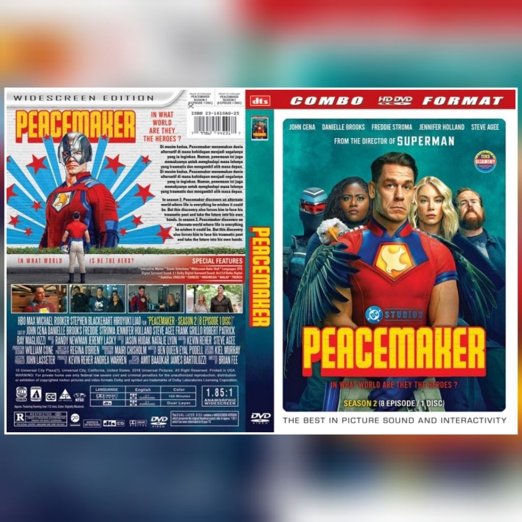 PEACEMAKER SEASON 2 - 2025 - HD Film Cassette | Shopee Philippines