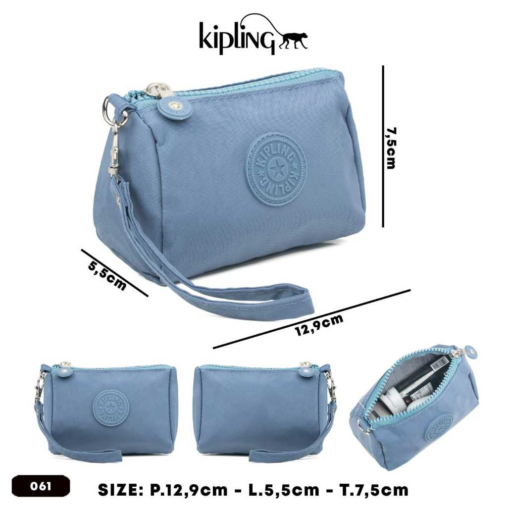 Kipling Women's Mini Wristlet Wallet - Coin Holder Cosmetic/ Card/ - KP ...