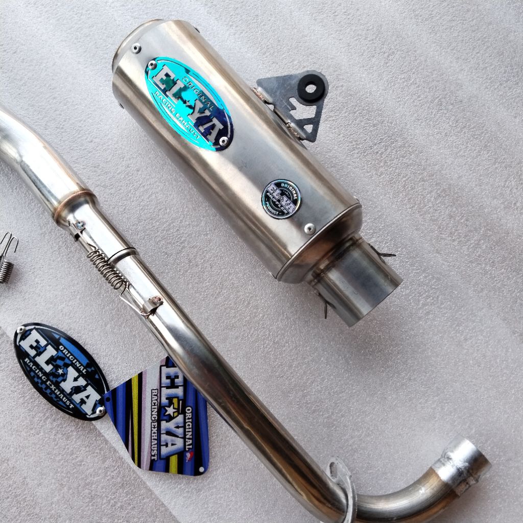 ELYA GP1 RACING EXHAUST HALF AND FULL SARANGAN PNP FOR BLADE JUPITER ...