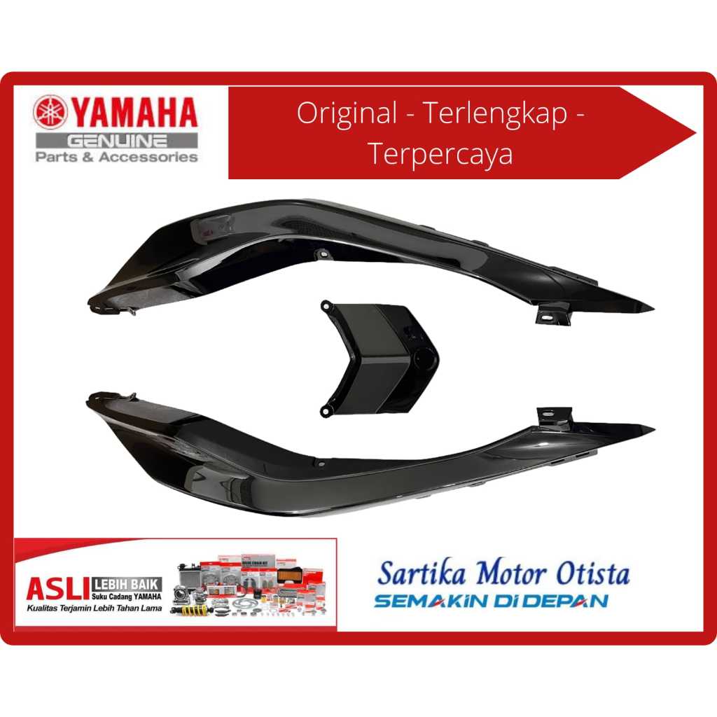 Original Rear Body Set Right Glossy Black BodyKiri and Connection for ...