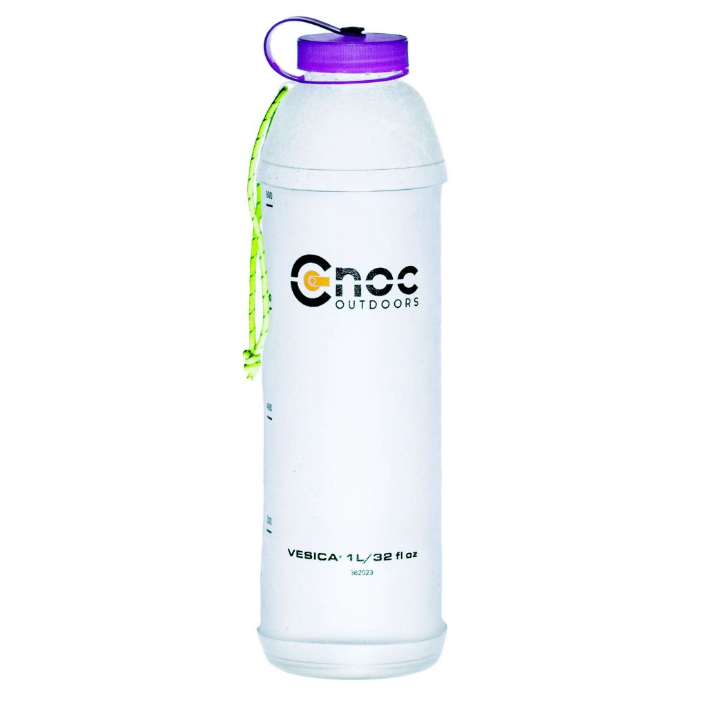 Cnoc Outdoors Bottiglia Pieghevole Vesica 1L Verde - Leggera E Compatta Per Trekking - 5