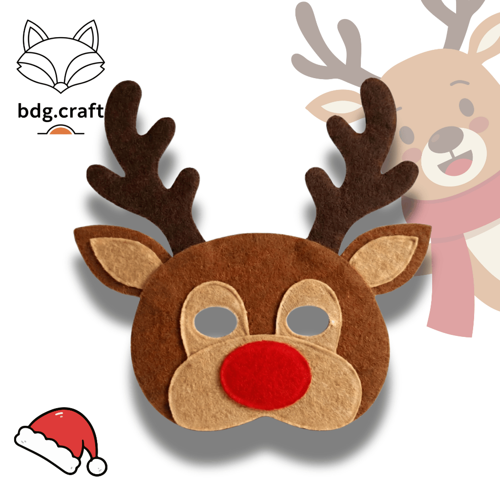 Santa claus Christmas Reindeer Mask | Shopee Philippines
