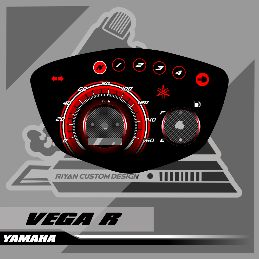 CUSTOM SPEEDOMETER BOARD YAMAHA VEGA R | Shopee Philippines