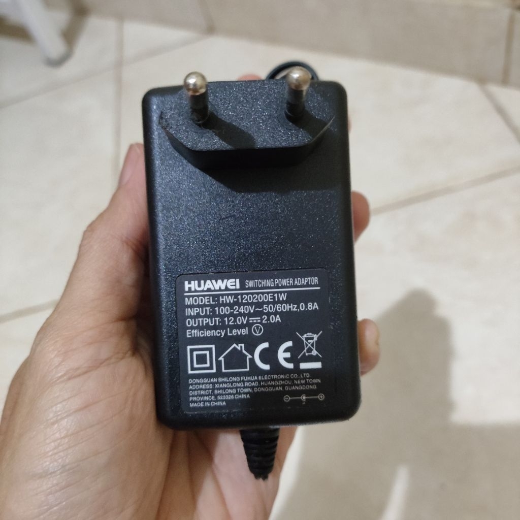 Original Huawei 12V 2A Adapter (Used) | Shopee Philippines
