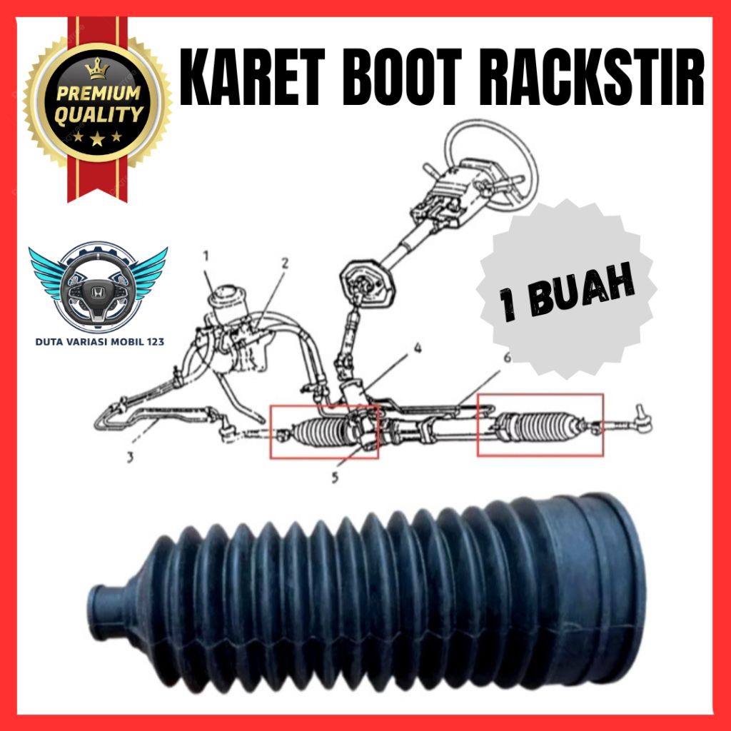 Rubber Boot Racksteering Rack Steering Rack Steering Rack Civic 2006 ...