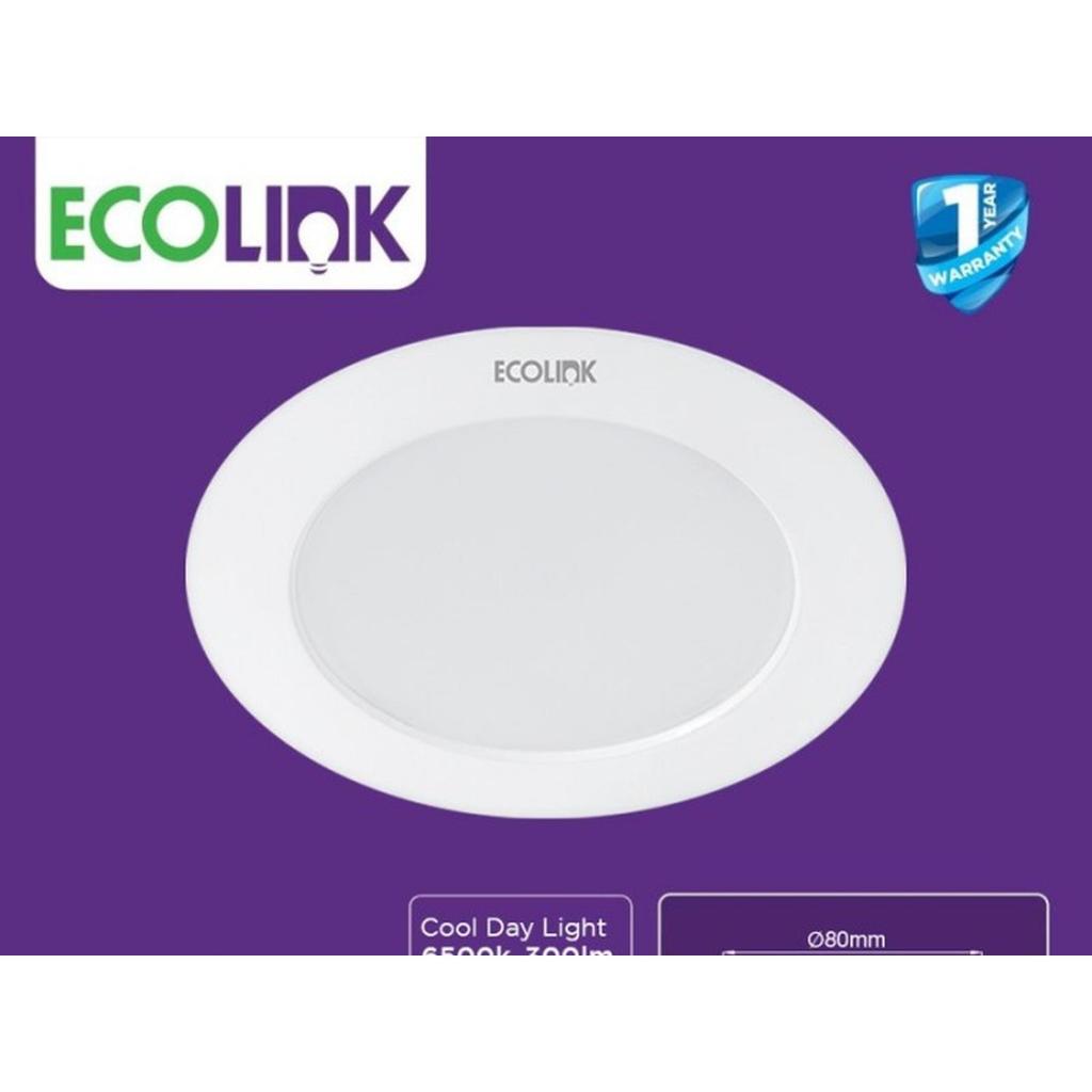 ECOLINK LED DOWNLIGHT EDL 3.5 WATT 6500K | Shopee Philippines