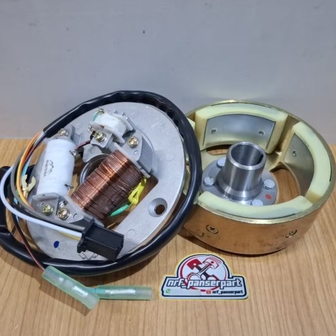 SPUL RX KING /SPOOL STATOR ASSY SET+MAGNET YAMAHA RXKING RXK RX KING ...
