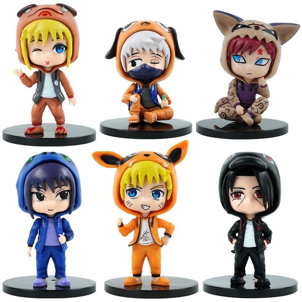 Naruto Chibi Action Figure Fullset Cosplay Version 2 | Shopee Philippines