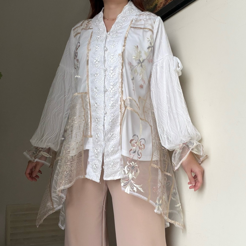 Valena TOP BLOUSE SHIRT VIRAL KOREAN STYLE BEAUTIFUL GRADUATION DRESS ...