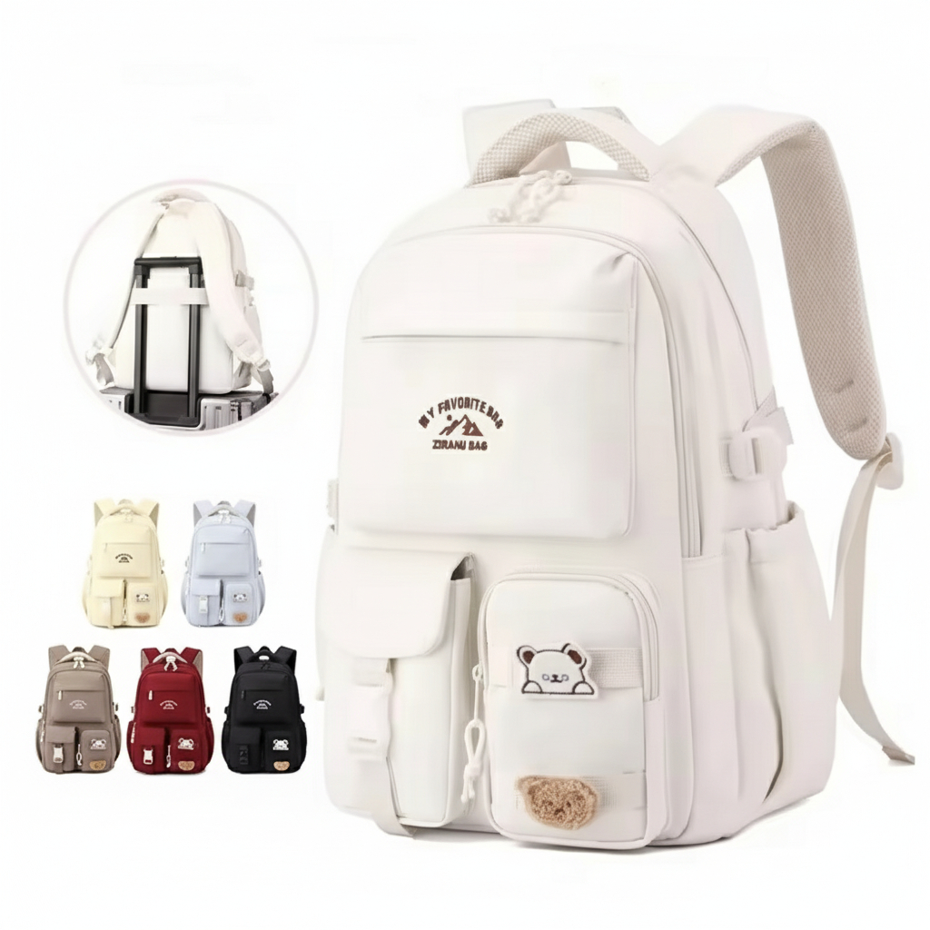 ARISTA - My Favorite Bag Multi Pocket Backpack Korean Women's Backpack ...