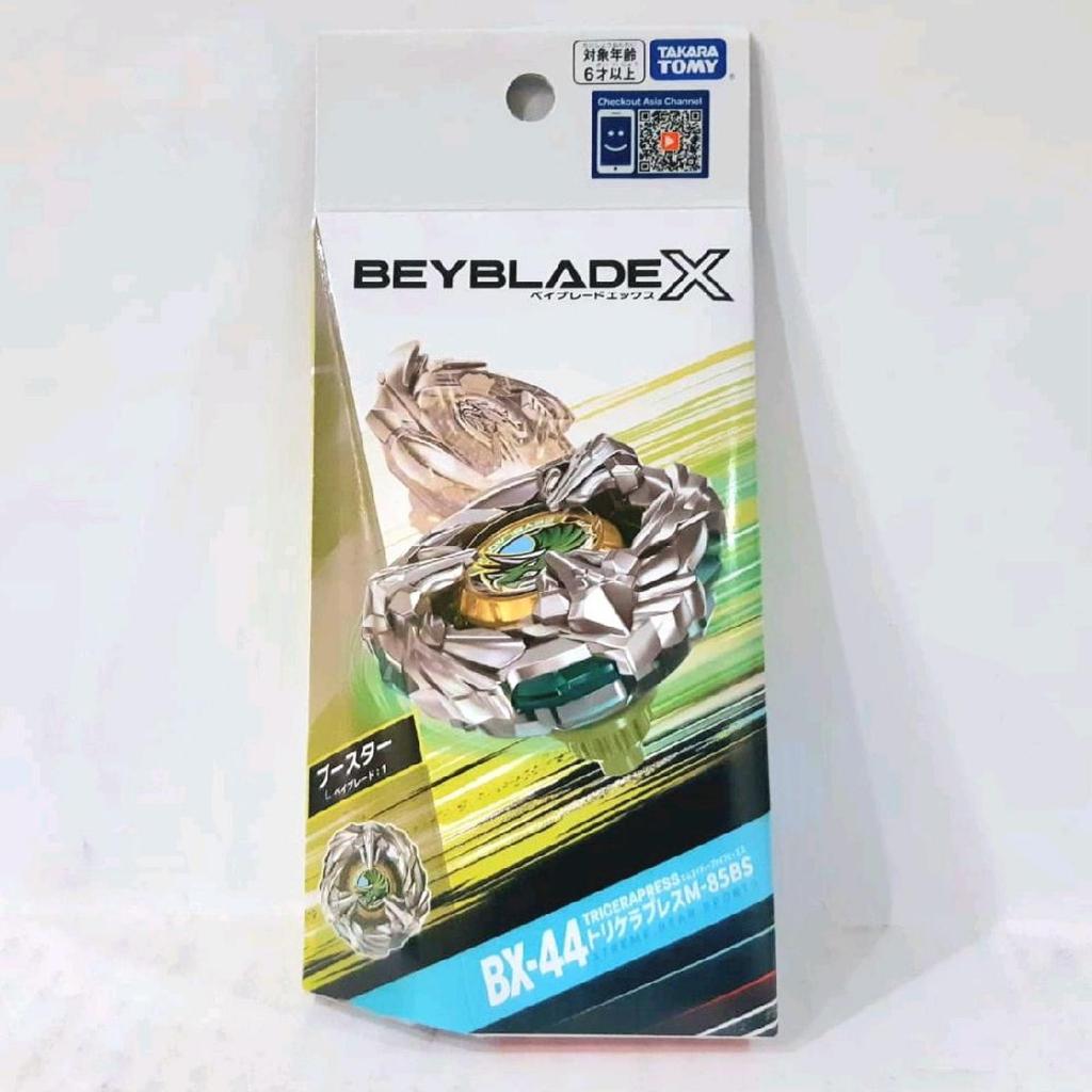 Takara Tomy Beyblade X BX-44 Booster Tricera Press M-85BS – Toupie De Combat