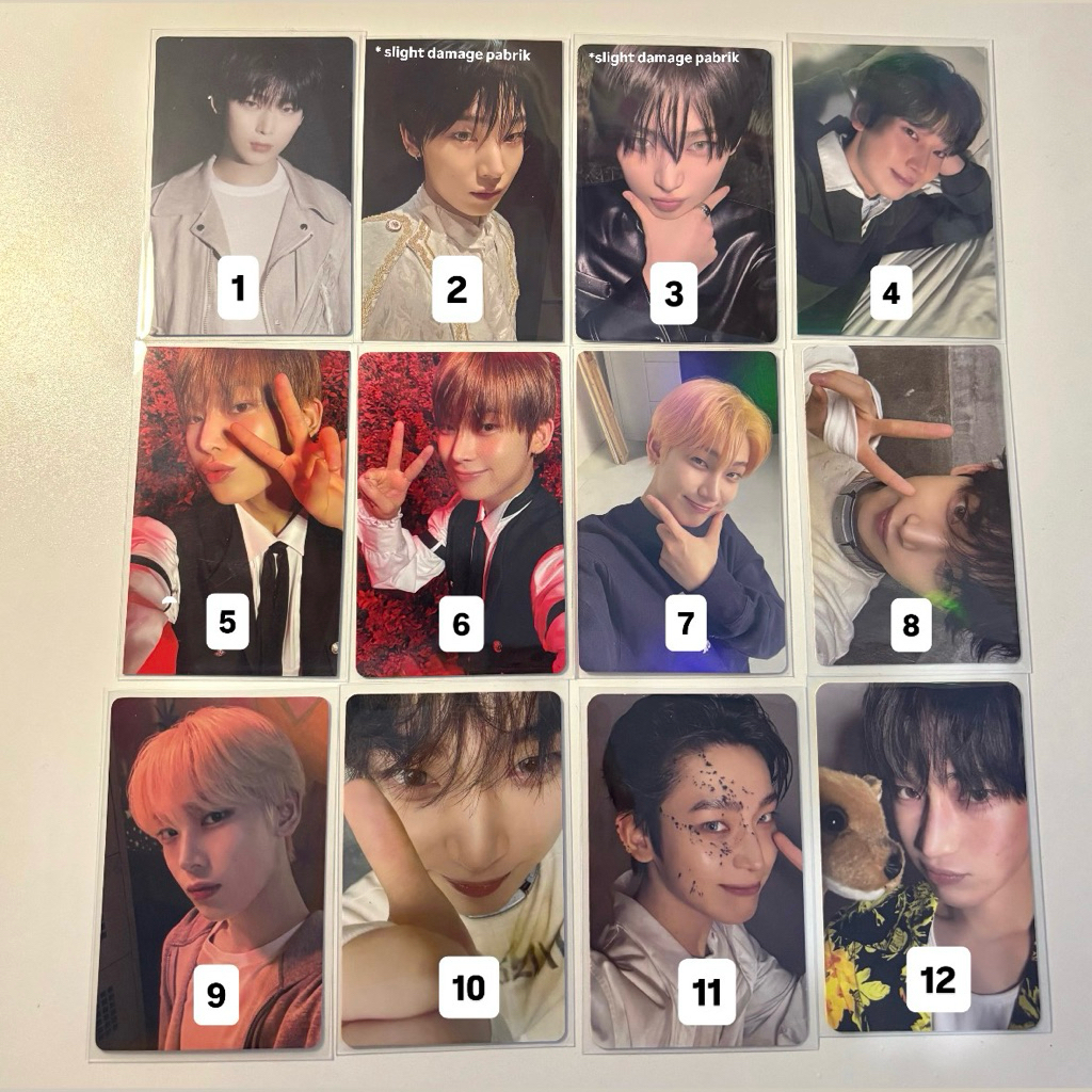 Official pc sunoo [1-12 pc] - Photocard pc Sunoo kim sunoo enhypen ...