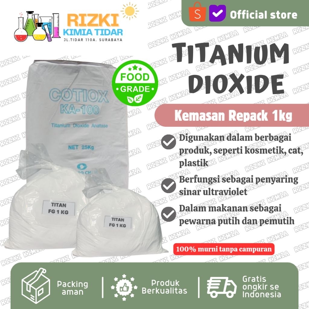 Titanium Dioxide TiO2 Food Grade Food Whitening Coloring Food Coloring ...
