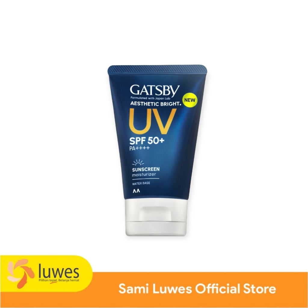GATSBY Aesthetic Bright Sunscreen Moisturizer 40ml - SPF 50+ Maximum ...