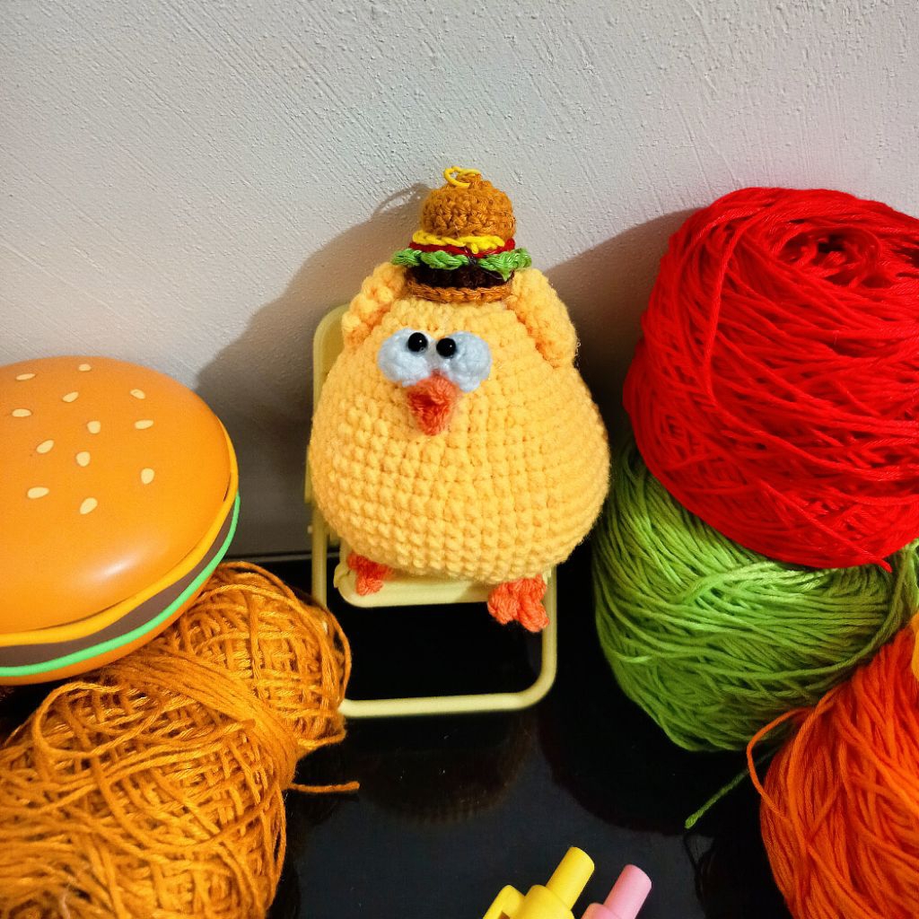 Dundun chicken dundun chicken keychain/ dundun chicken/ miniso | Shopee ...