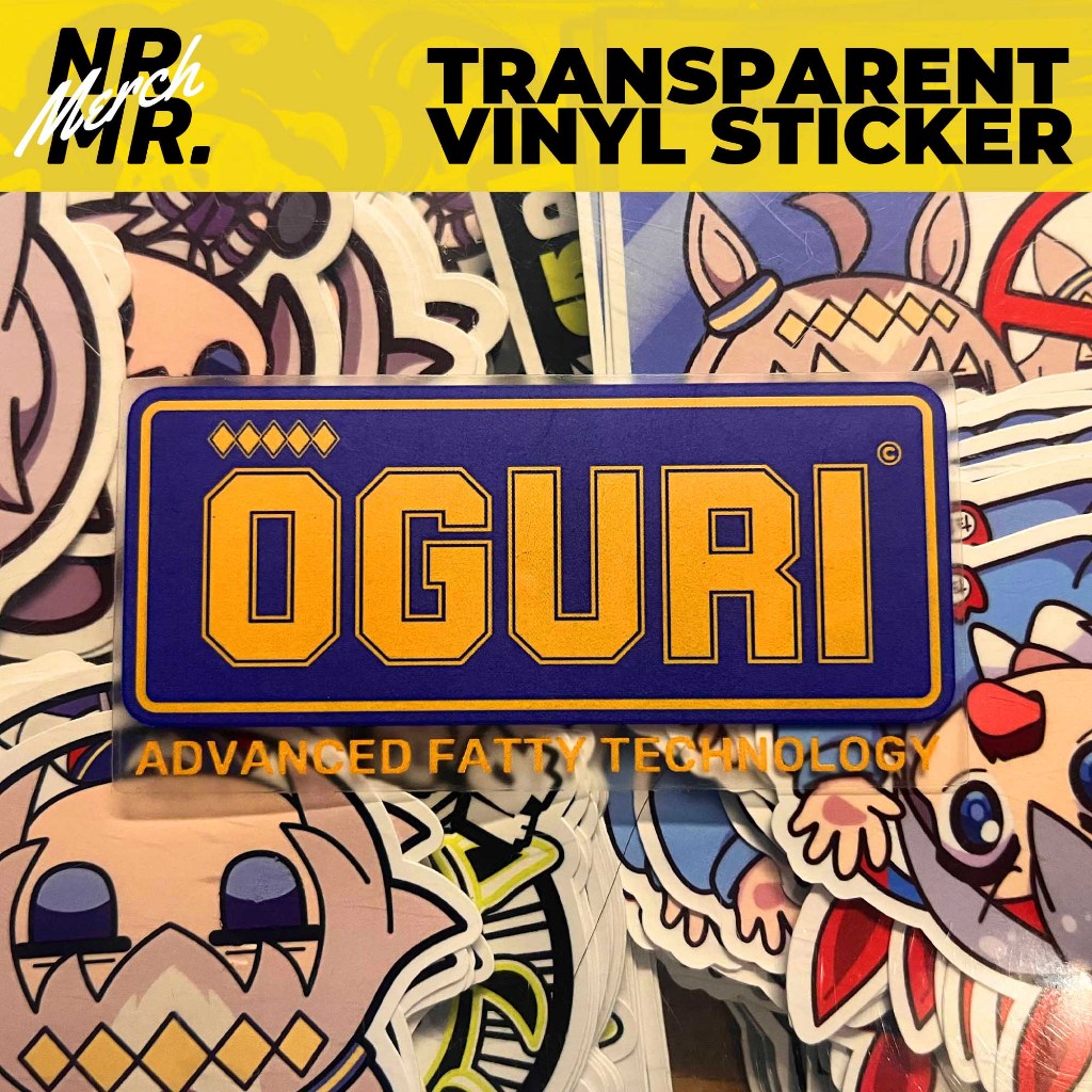 Uma Musume Fanmade Racing Parody Stickers Vol.1 Oguri Cap Symboli ...