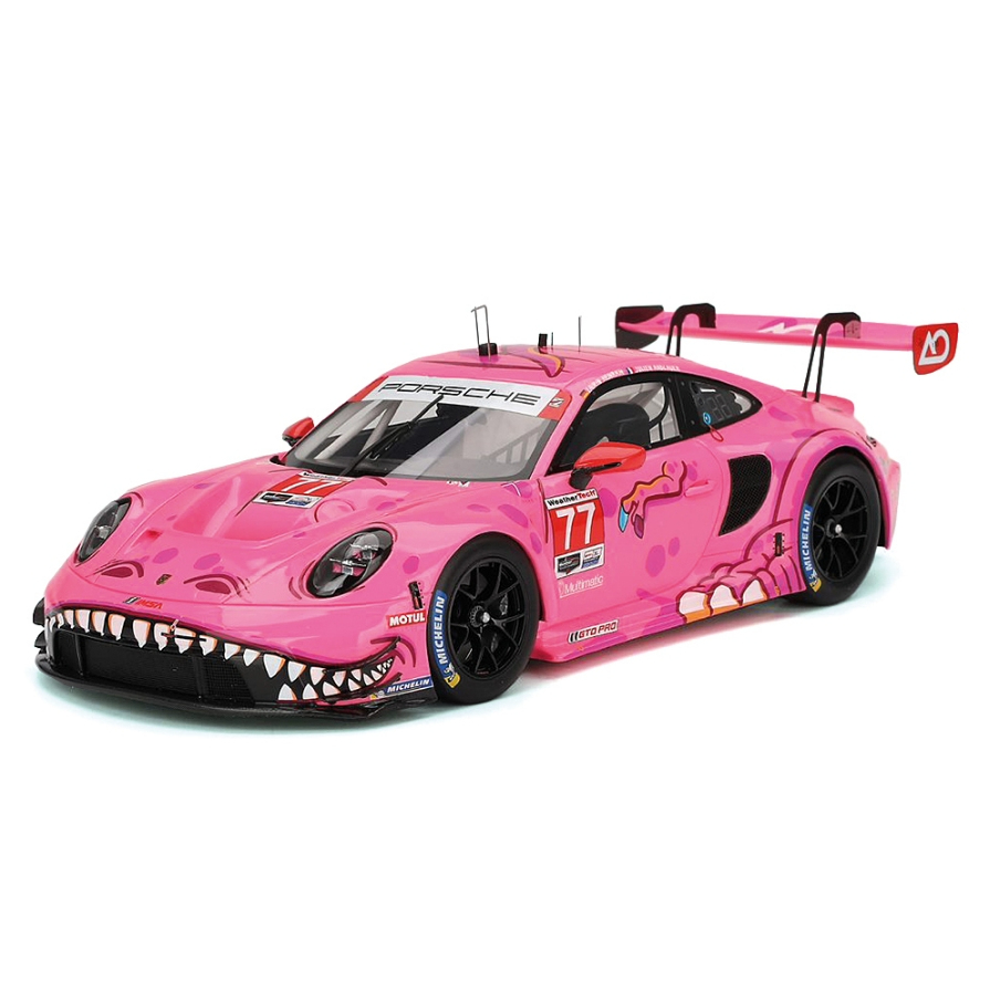 Mini GT Porsche 911 GT3 R AO Racing Roxy Road America IMSA 2024 ...