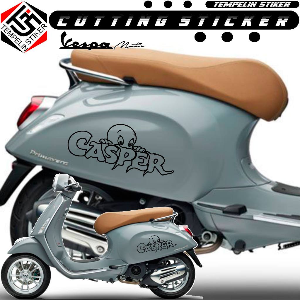STICKER CUTTING VESPA MATIC/C.067 STICKER CUTTING CASPER/STRIPING VESPA ...