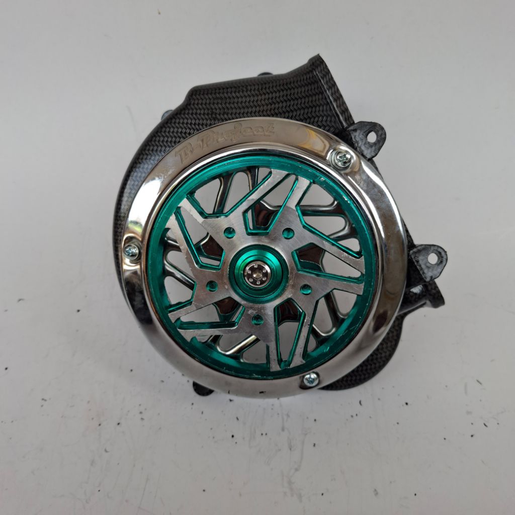 MESIN Engine fan cover set spinner BIG project spider v1 v2 chrome ...